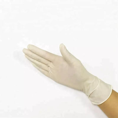 6ml λατέξ χειρουργικό γάντι εξέτασης λατέξ χεριών ασφάλειας γαντιών αποστειρωμένο κονιοποιημένο