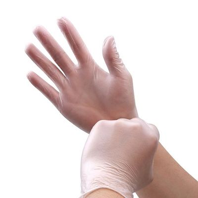 Βινυλίου μίας χρήσης διαγωνισμών PVC γαντιών μέσου μεγέθους προϊόν μίας χρήσης γαντιών αντι περικοπών πλαστικό