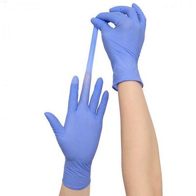 S-XL γάντια νιτριλίων μήκους 24cm μη ιατρικά/εγκεκριμένα FDA γάντια νιτριλίων