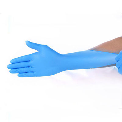 Χημικά ανθεκτικά μίας χρήσης γάντια s-XL 100glove/Box νιτριλίων cOem