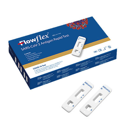 Ρινικό δείγμα Covid 19 γρήγορη δοκιμή Flowflex SAR-CoV-2 μόνη εξεταστική εξάρτηση TGA