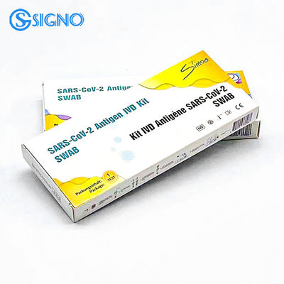 25pcs καθαρίστε το γρήγορο ρινικό Nasopharyngeal Oropharyngeal σάλιο δοκιμής 19
