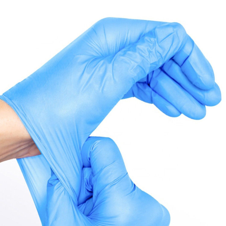 Χημικά ανθεκτικά μίας χρήσης γάντια s-XL 100glove/Box νιτριλίων cOem